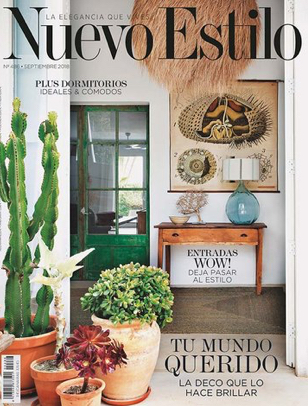 Revista Nuevo Estilo Septiembre 2018 Studio Banon Portada